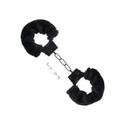 MERCI FLUFF CUFFS BLACK  - Image 3