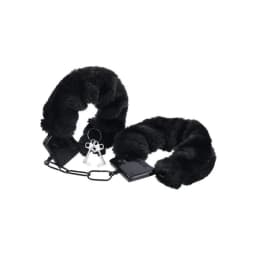 MERCI FLUFF CUFFS BLACK  - Image 4