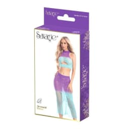 Mermaid Dress Purple/blue, image 1