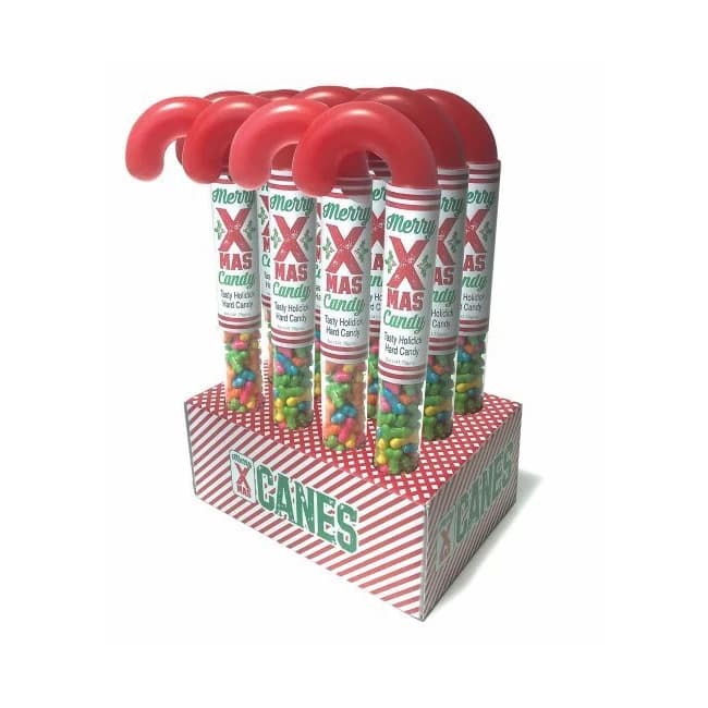 Merry Xmas Canes Display - Image 1