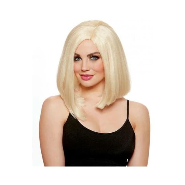 Mid-length Bob Wig Blonde - Image 1