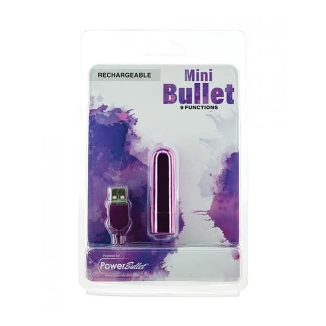 Mini Bullet Rechargeable Bullet - 9 Functions - Image 1