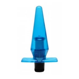 Mini Butt Plug Vibe Blue, image 1