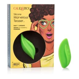 Mini Marvels Marvelous Teaser Vibrator Green, image 9