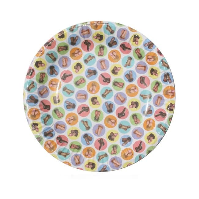 Mini Penis Plates Pack of 8 - Image 1