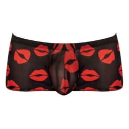 MINI SHORT SHEER LIPS BLACK LARGE  - Image 4