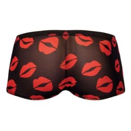 MINI SHORT SHEER LIPS BLACK LARGE  - Image 5