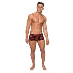 MINI SHORT SHEER LIPS BLACK MEDIUM  - Image 1