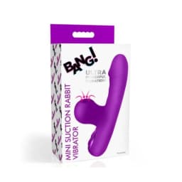 Mini Suction Rabbit Vibrator Purple, image 7