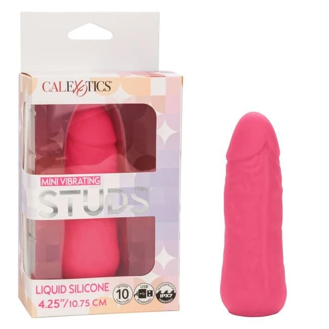 Mini Vibrating Studs Pink - Image 1