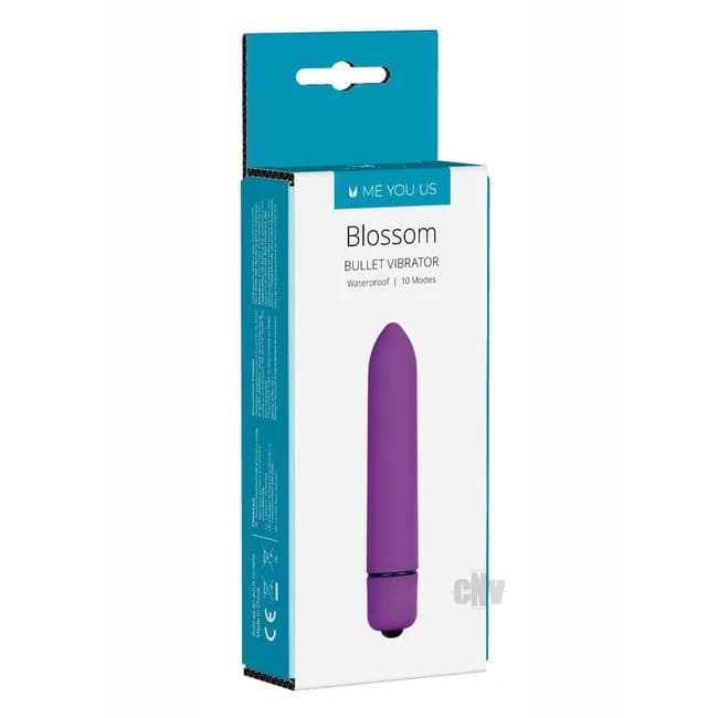 Minx Blossom 10 Mode Bullet Vibe Purple - Image 1
