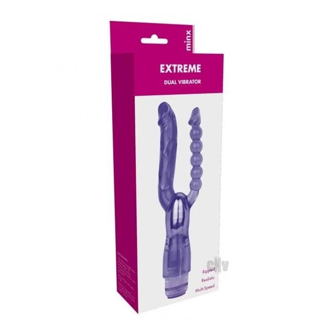 Minx Extreme Dual Vibrator Purp - Image 1