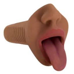 Mistress Mercedes Mouth Stroker Chocolate, image 3