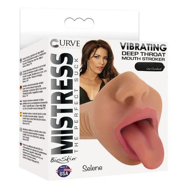 Mistress Selene Mouth Stroker Latte - Image 1