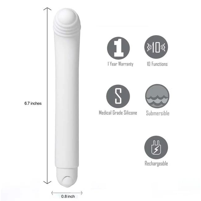 Misty Long Rechargeable Bullet - Image 1