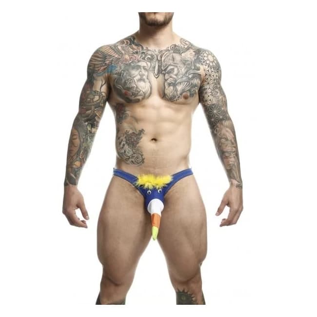 Mob Bikini Toucan Royal Blue - Image 1