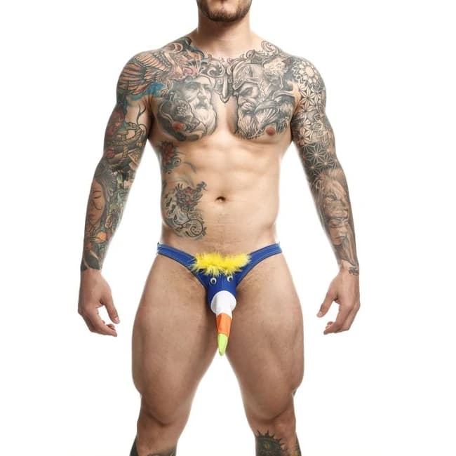 MOB BIKINI TOUCAN ROYAL BLUE LARGE  - Image 1