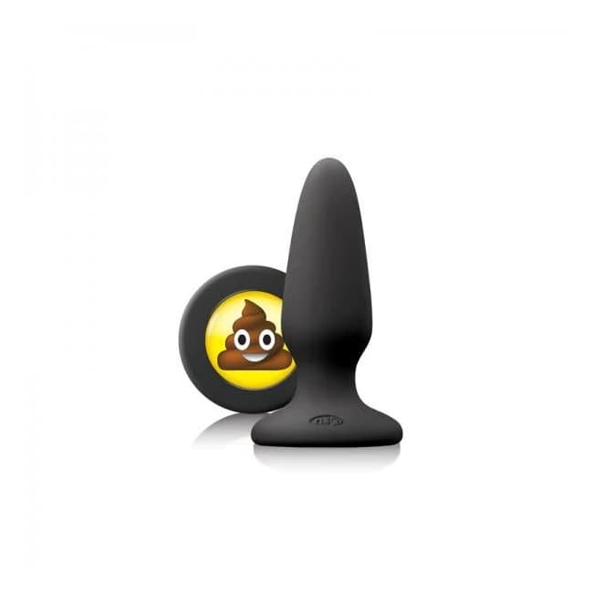 Mojis Sht Butt Plug Med Black - Image 1