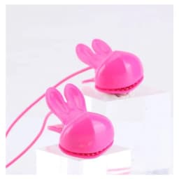 Molli Vibrating Nipple Clamps & Necklace Pink, image 4