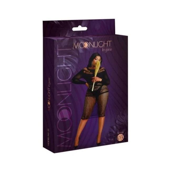Moonlight Plus Model 03 Dress Black - Image 1