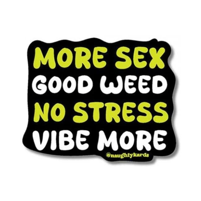 More Sex Sticker - Pack of 3 - Image 1