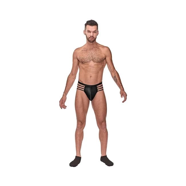 Mp Cage Matte Cage Thong Blk Lx - Image 1