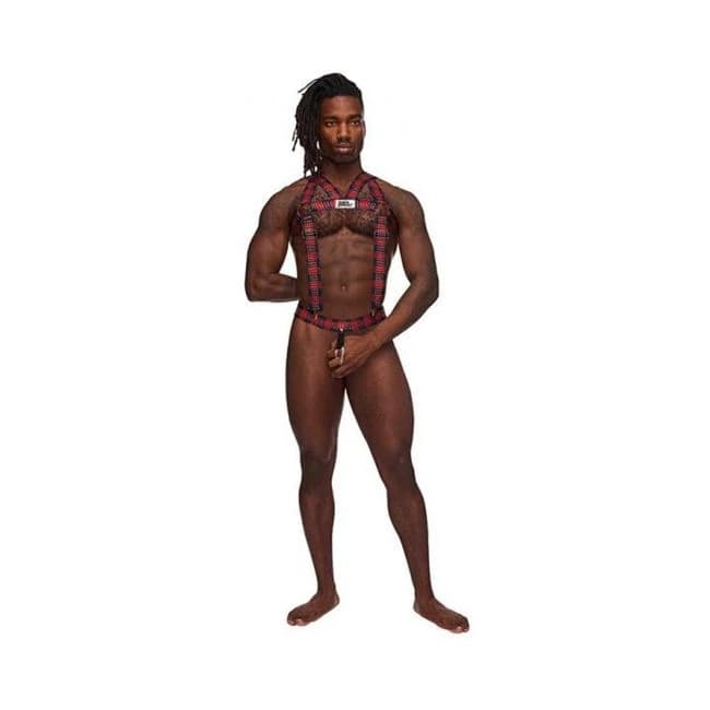 Mp Elastic Harness with Ring Red Os - Image 1
