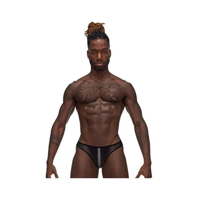 Mp Landing Strip Bikini Brief Black - Image 1