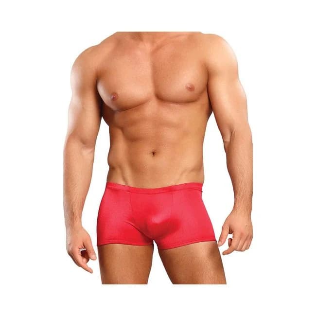 Mp Pouch Short Satin Red Xl - Image 1