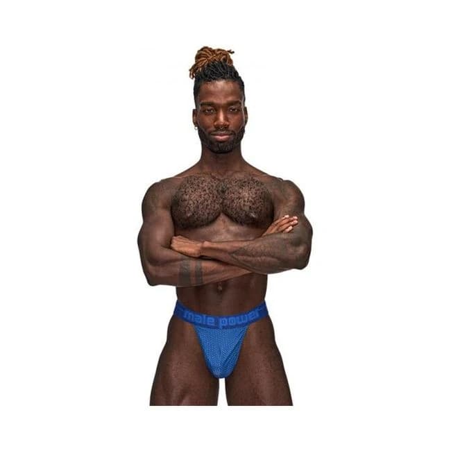 Mp Sexagon Micro V Thong Royal L/xl - Image 1
