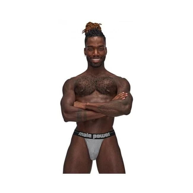 Mp Sexagon Strappy Ring Jock Gray L/xl - Image 1
