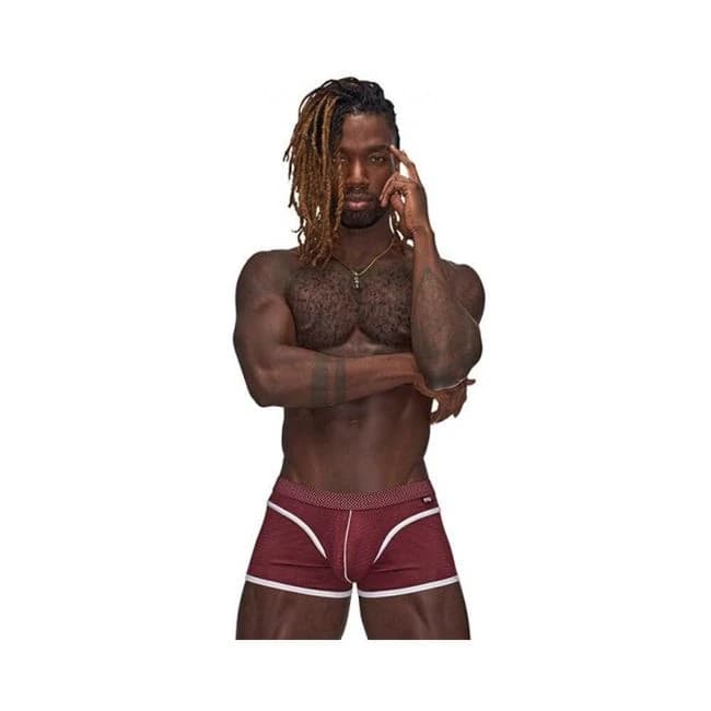 Mp Sport Mesh Sport Mini Short Burgundy - Image 1