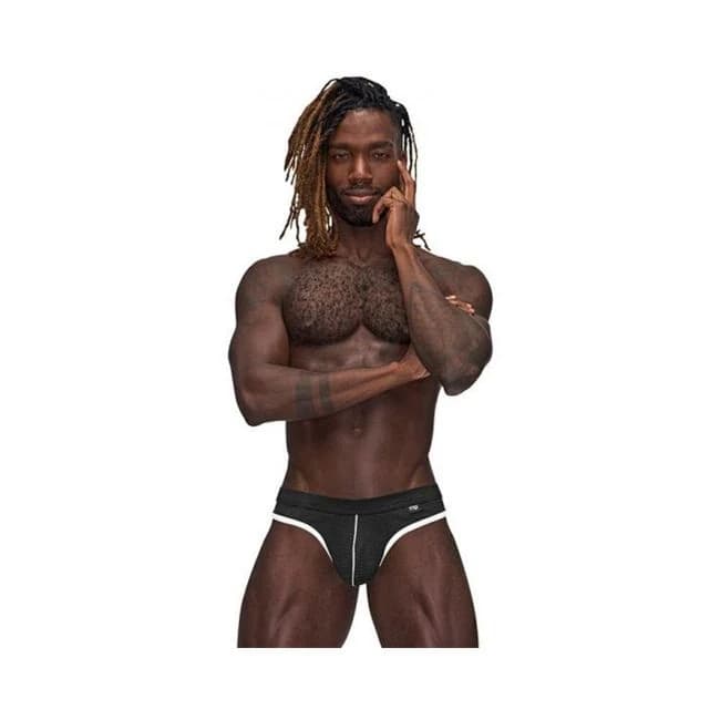 Mp Sport Mesh Sport Thong Black L/xl - Image 1