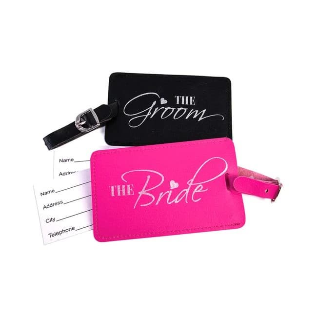 Mr.& Mrs. Luggage Tags (2) - Image 1