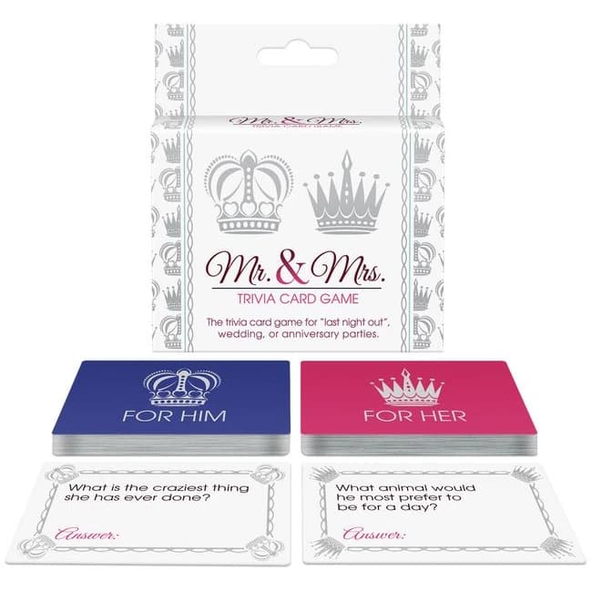 Mr & Mrs Trivia Card Game - Image 1
