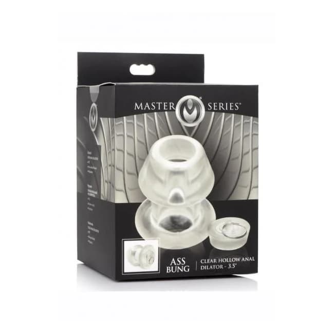 Ms Clear Hollow Anal Dilator Lg - Image 1