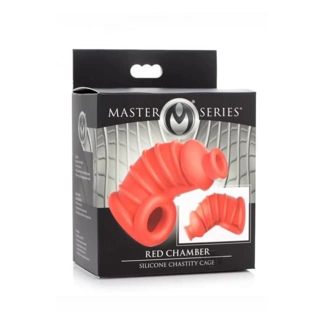 Ms Crimson Chamber Chastity Cage - Image 1