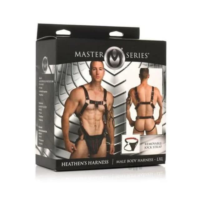 Ms Heathers Male Body Harness L/xl - Image 1