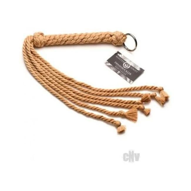 Ms Swashbuckler Rope Flogger Tan - Image 1
