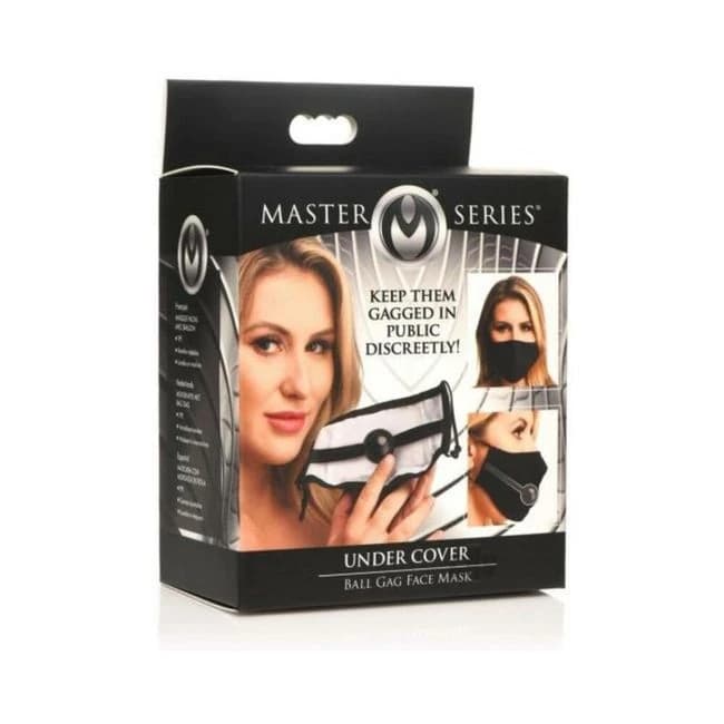 Ms Under Cover Ball Gag Face Mask - Image 1