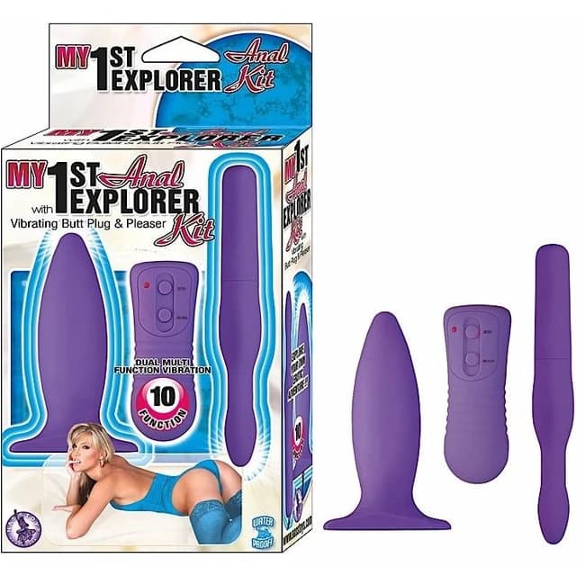 MY 1ST ANAL EXPLORER KIT PURPLE  - Image 1