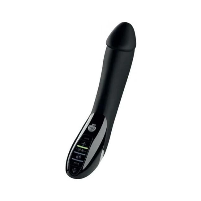 Mystim Tickling Truman Estim Vibrator Black - Image 1