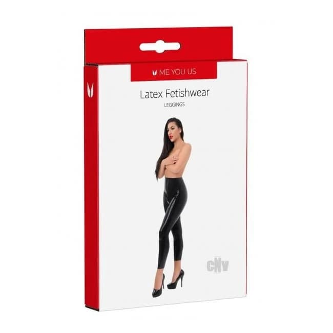 Myu Latex Leggings Md Black - Image 1