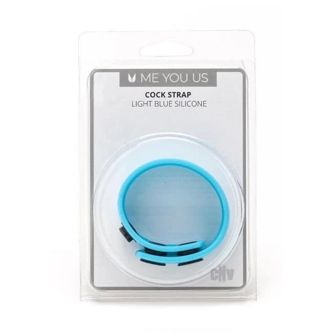 Myu Silicone Cock Strap Lt Blue - Image 1