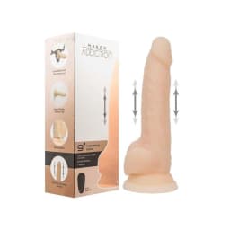Naked Addiction 9in Thrusting Dong, image 5