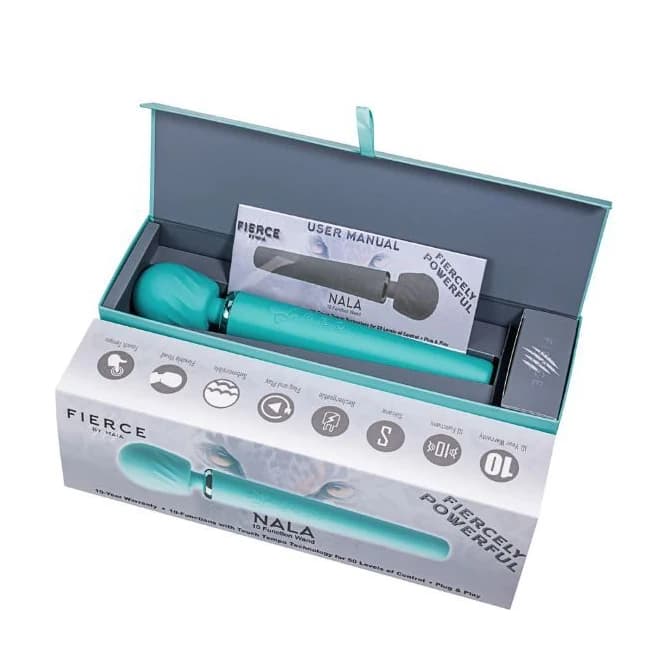 NALA 10 FUNCTIONS POWERFUL WAND - BLUE  - Image 1