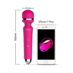 Nalone Rock Wand Massager Silicone Pink, image 3