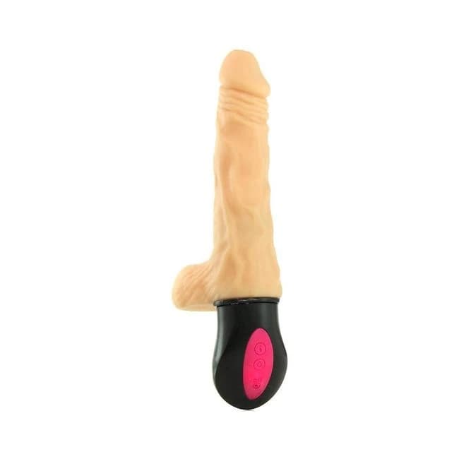 Natural Realskin Hot Cock #2 6.5 Inches Beige - Image 1
