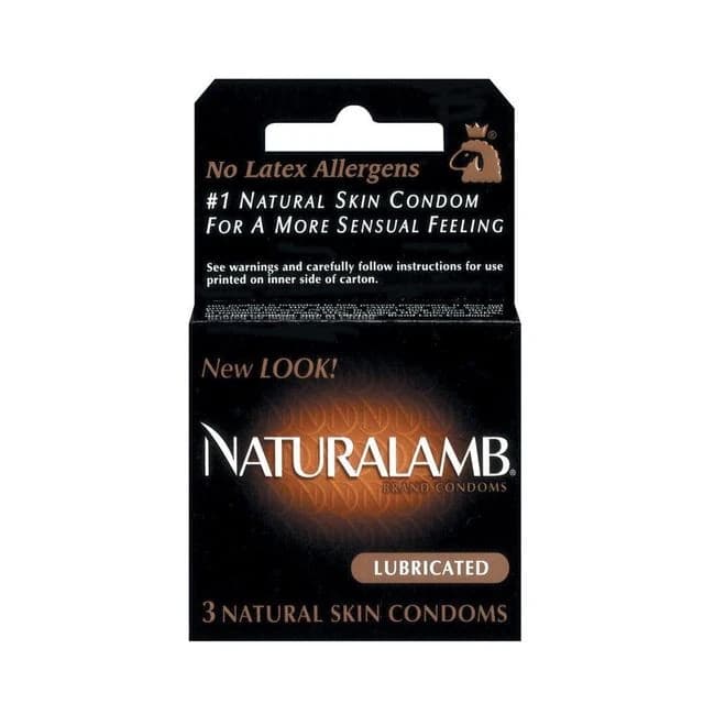 Naturalamb Lubricated Condoms - Image 1