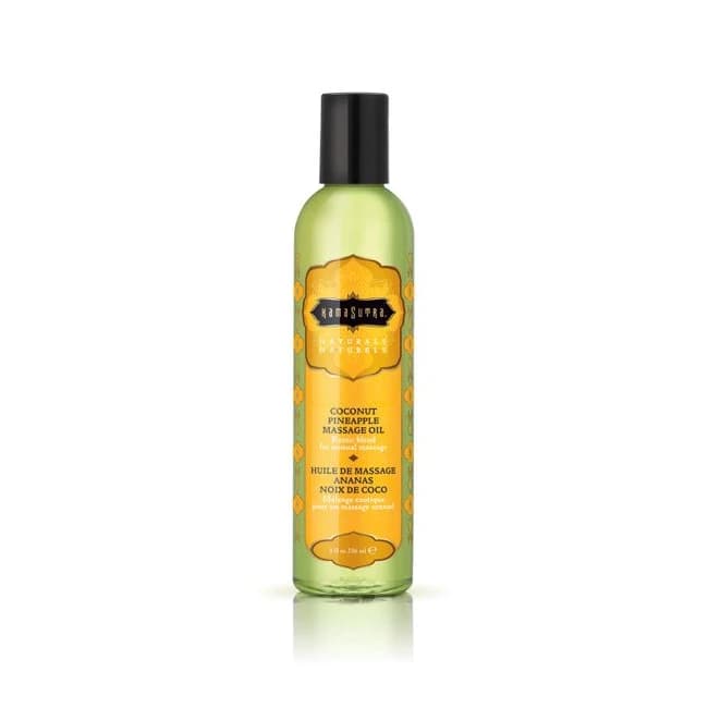NATURALS MASSAGE OIL COCONUT PINEAPPLE  - Image 1